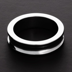 Triune Cockring en Acier Belowed 15mm